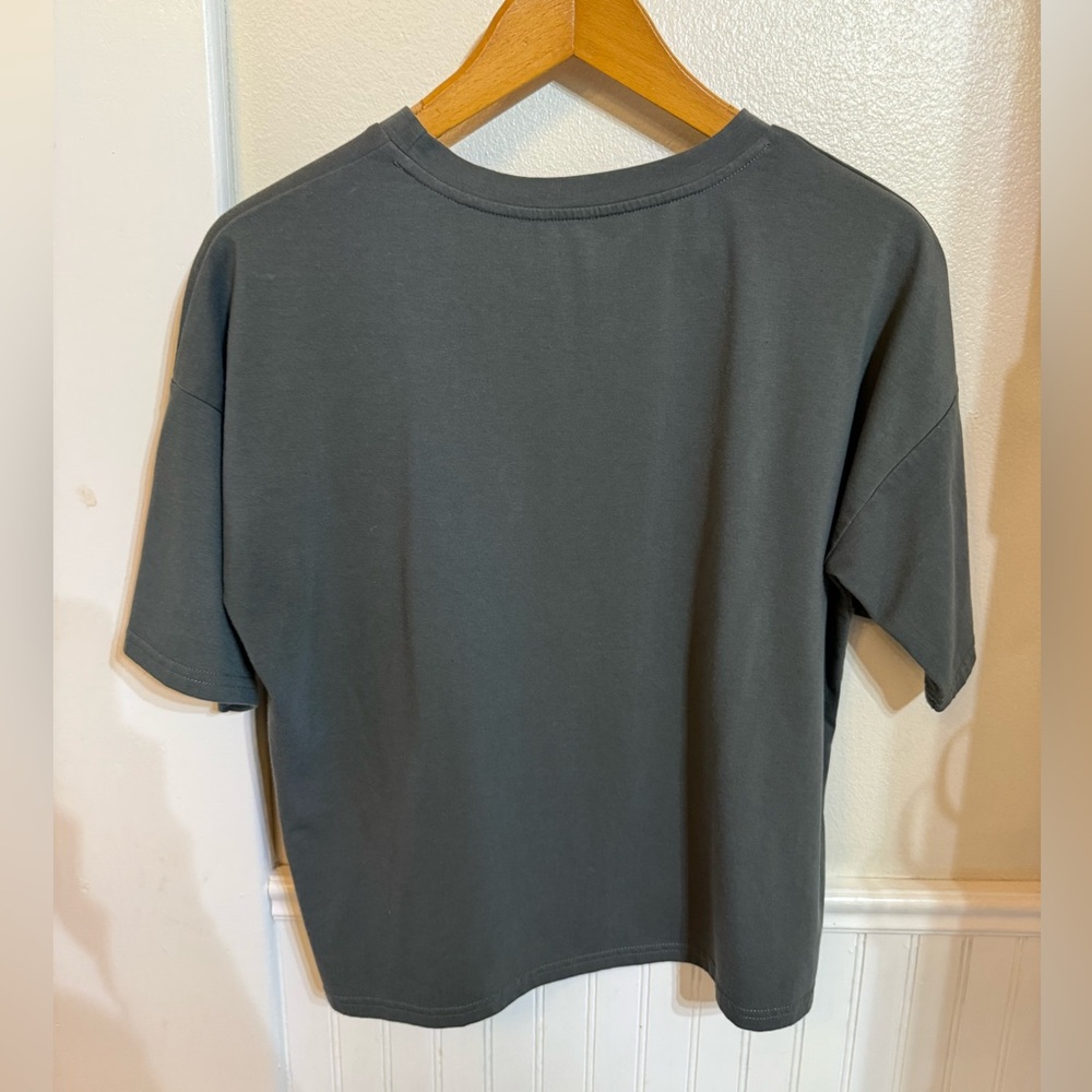 BOUTIQUE Style Forever Rock Roll Graphic Tee in Charcoal - Picture 3 of 3